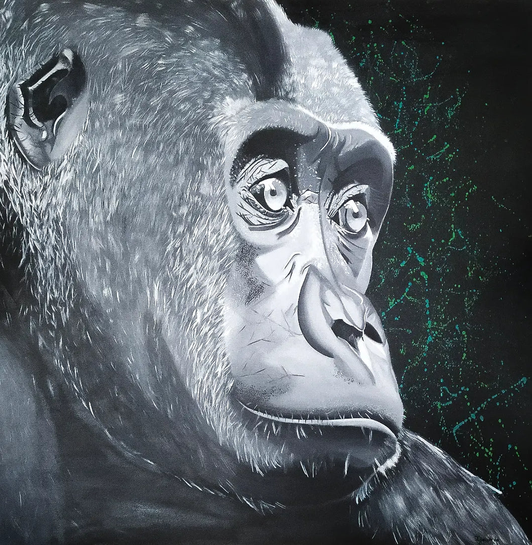 Impuissant - 100 x 100 cm VENDU