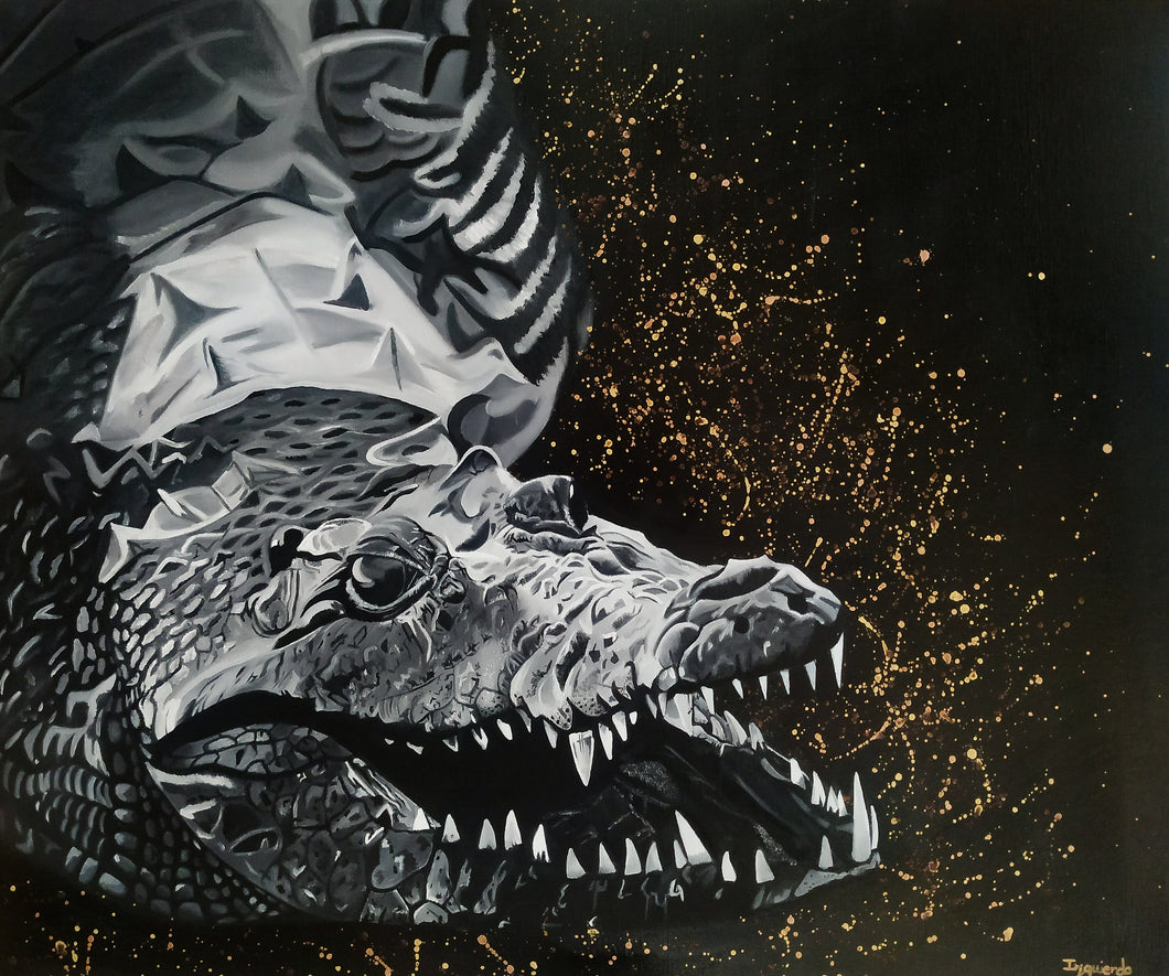 C'est ma peau, pas ton sac - 73 x 62 cm